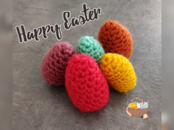 Πλεκτό πασχαλινό αυγό baby